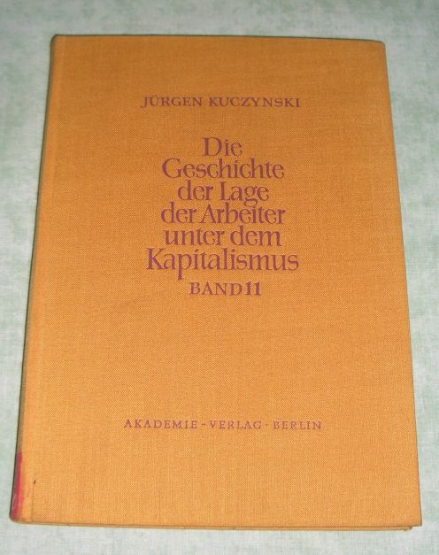 Kuczynski, Geschichte Bd. 11