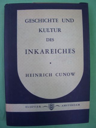 Cunow, Inkareich