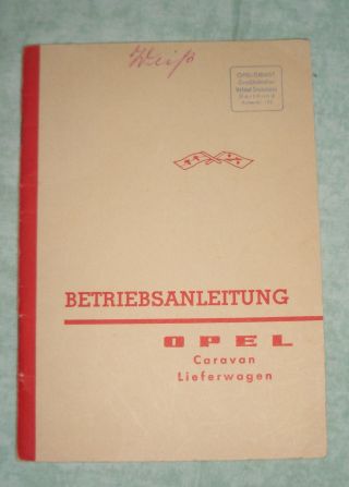 Opel Caravan
